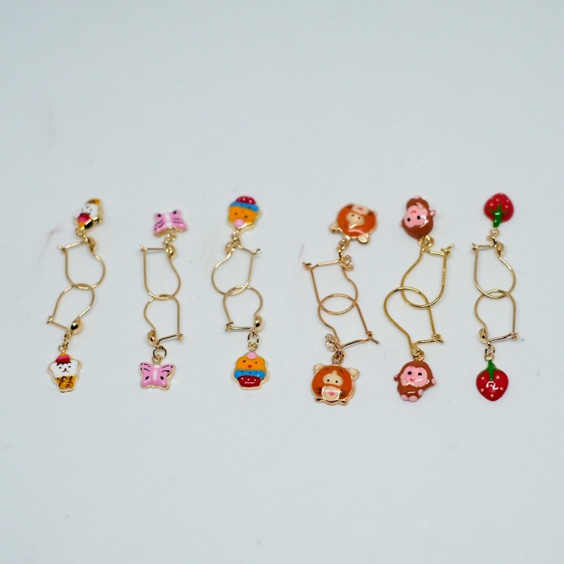 anting emas anak agogo character 1/2 gram