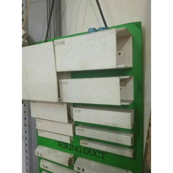 Kabel Duct 40X25 Mm Duct 40 X 25 Mm Putih Per Btg