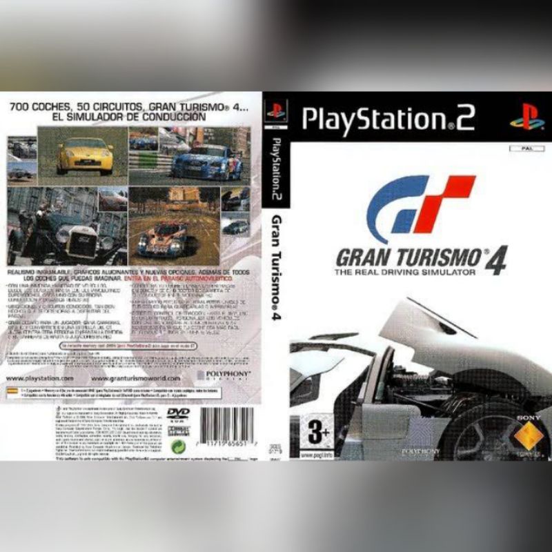 Kaset Ps2 GRANDTURISMO 4