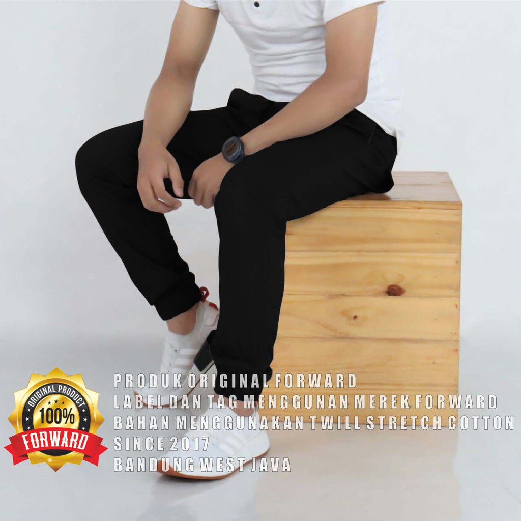 Celana Joger Jogger Pria Polos Original Forward Premium Terbaru