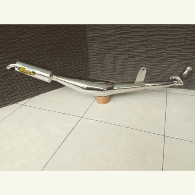 Knalpot V80 V75 Standar Racing Crom