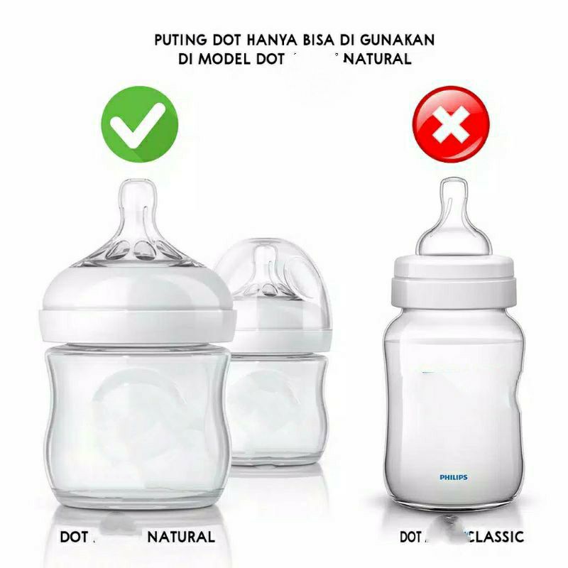 DOT UNTUK AVENT NATURAL WIDE NECK / DOT COCOK UNTUK AVENT NATURAL WIDE NECK  COD