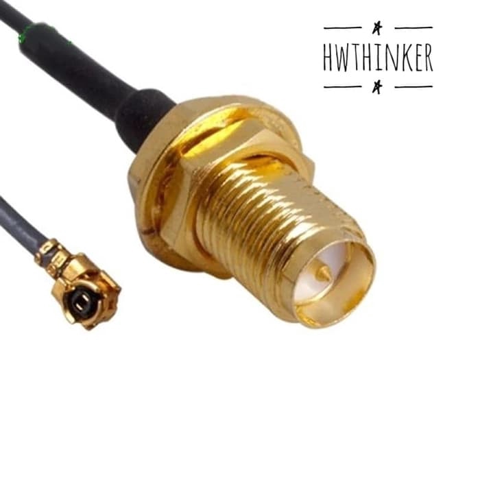 Kabel Pigtail uFL u.FL IPX IPEX to konektor RP-SMA RP SMA RPSMA Female