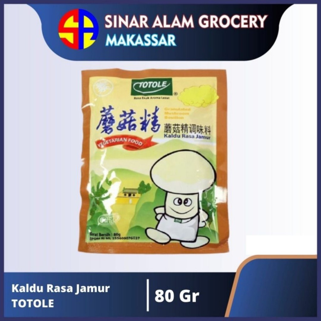 

TOTOLE KALDU RASA JAMUR 80 GRAM