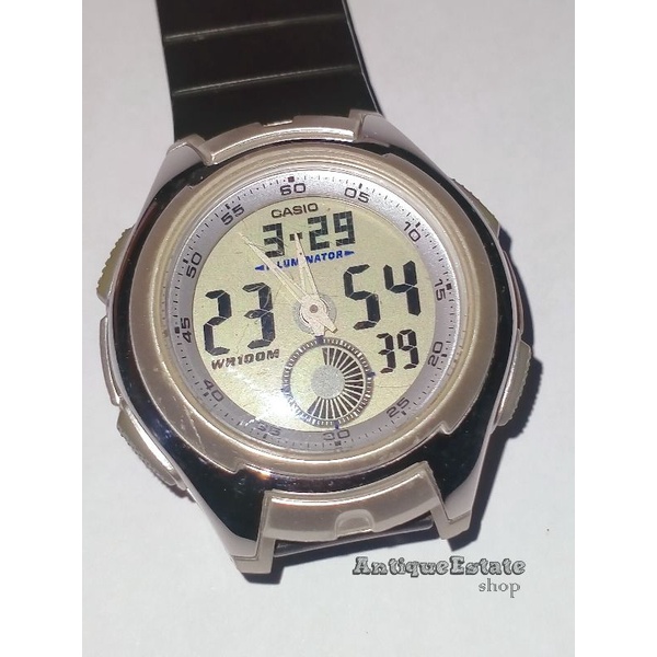 Jam tangan pria Casio worldtime AQ-160