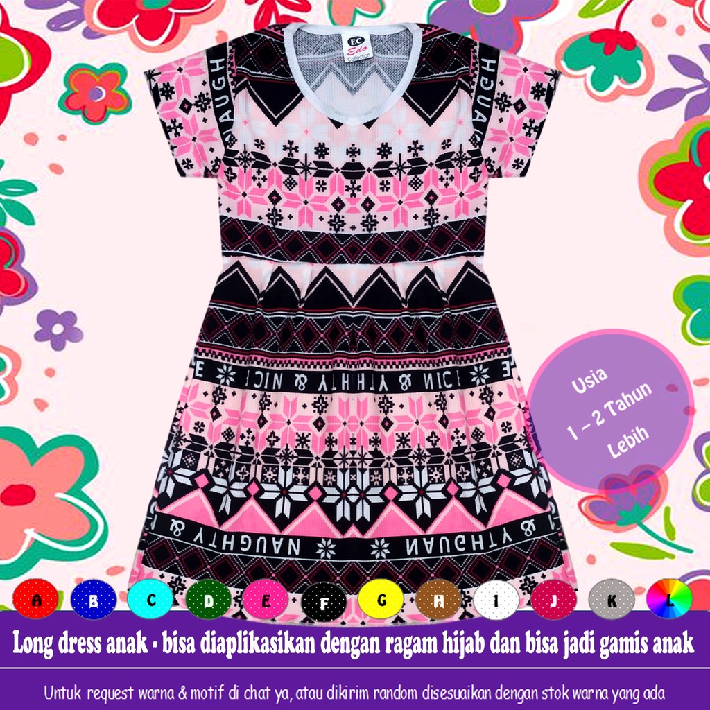 Long Dress Gamis Anak Hijab Anak Bayi Balita Murah Meriah Shopee Indonesia