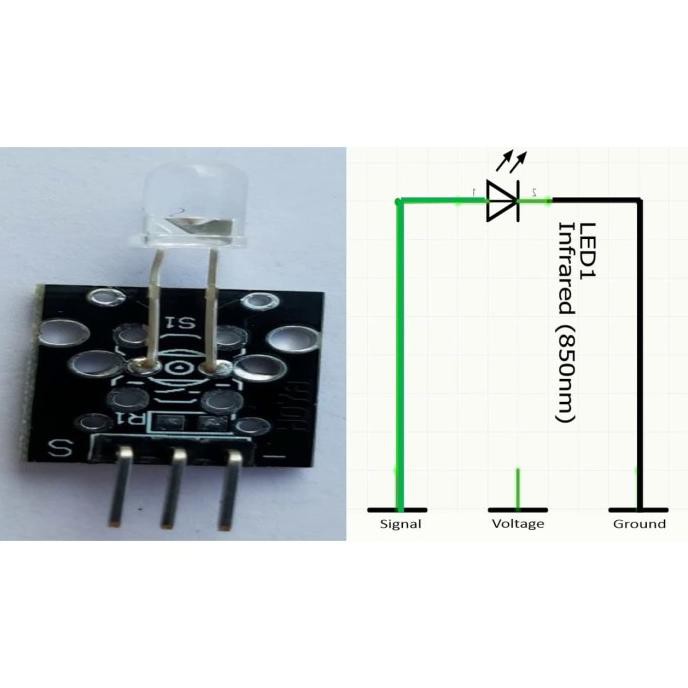 KY-005 Infrared IR Transmitter Module Tokmik23 Segera Dapatkan