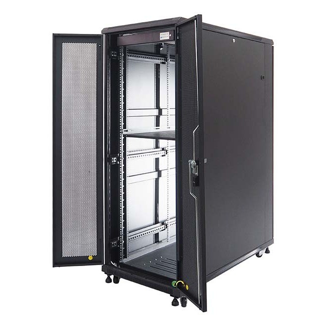 INDORACK Standing Close Rack 32U Perforated Door IR11532P Depth 1150mm