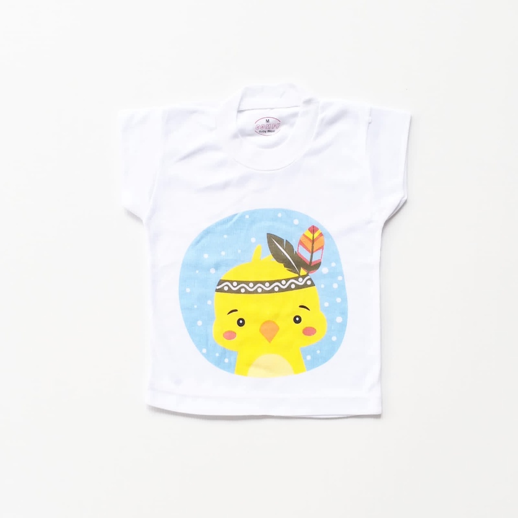 Plazababyku KAOS ONECK MOTIF ANAK kaos dalam oblong anak laki2 dan perempuan newborn-4tahun