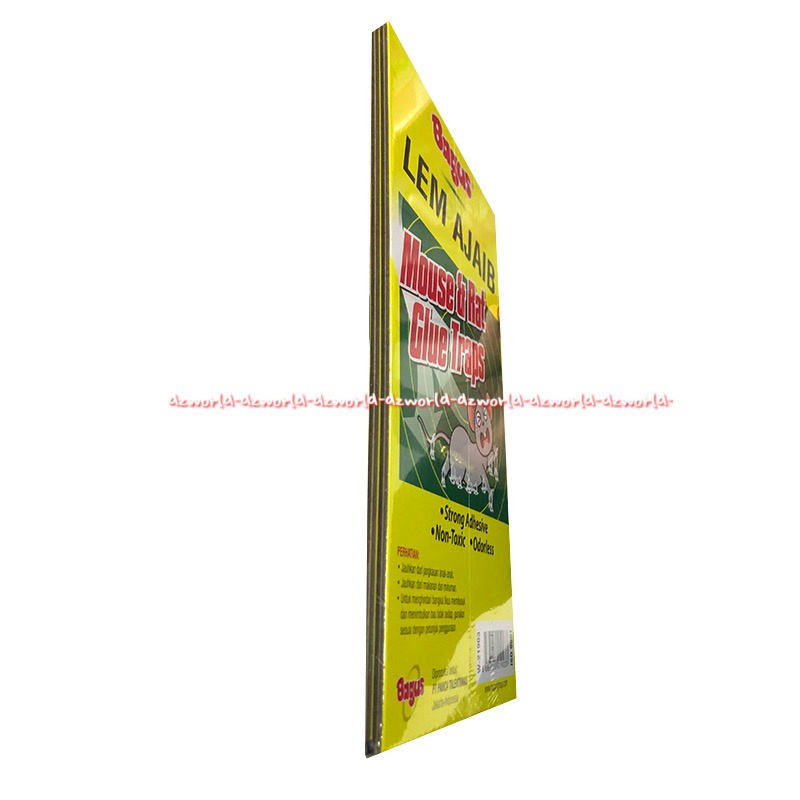 Bagus Lem Ajaib Mouse &amp; Rat Glue Traps 1pcs Non Toxic Alat Lem Jebakan Tikus Model Kertas Buku