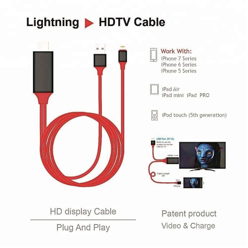 Kabel adapter lightning to HDMI Mysunstore