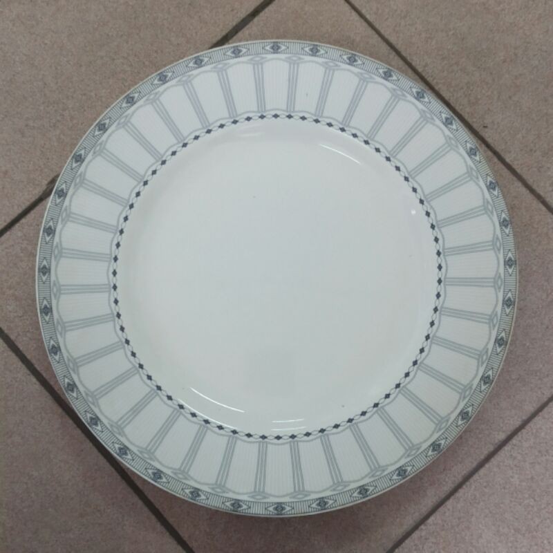 DINNER PLATE PIRING KERAMIK HIAS SANGO SAJI LAUK TABLEWARE