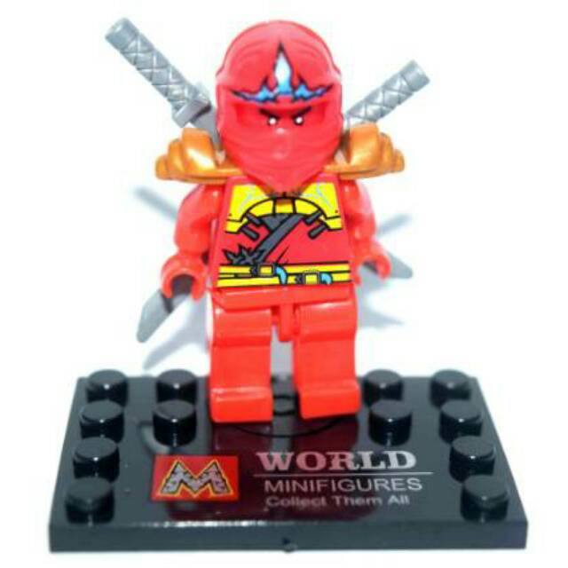 Lego mini figur roboman super ninja mainan anak