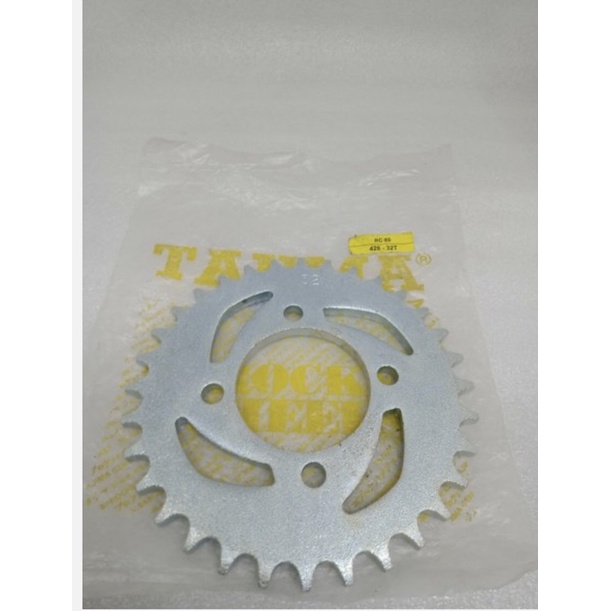 Gir belakang motor Smash Shogun 125 Satria 2t ukuran 428 32t gir smash 415-28T