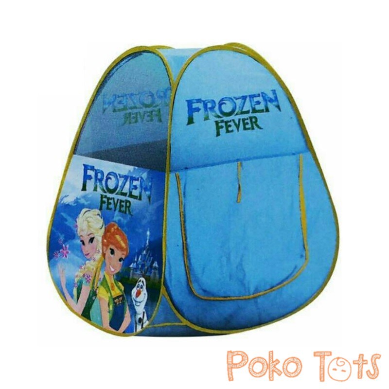 Happy Toon Tent Playset Frozen Fever Mainan Tenda Anak Segitiga