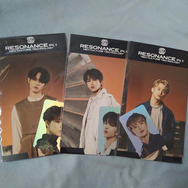 Standee Holo NCT Resonance Pt. 1 Mark Chenle Jisung