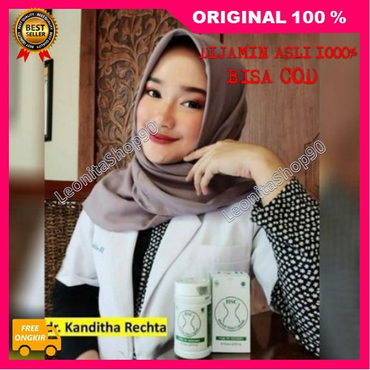 [BISA COD] Herbal Slim Capsul Hsc Obat Pelangsing Badan dan Perut ASLI BPOM