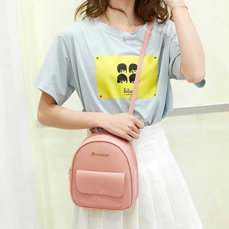 HEONYIRRY Tas Kulit Ransel Wanita Backpack Women - B3005