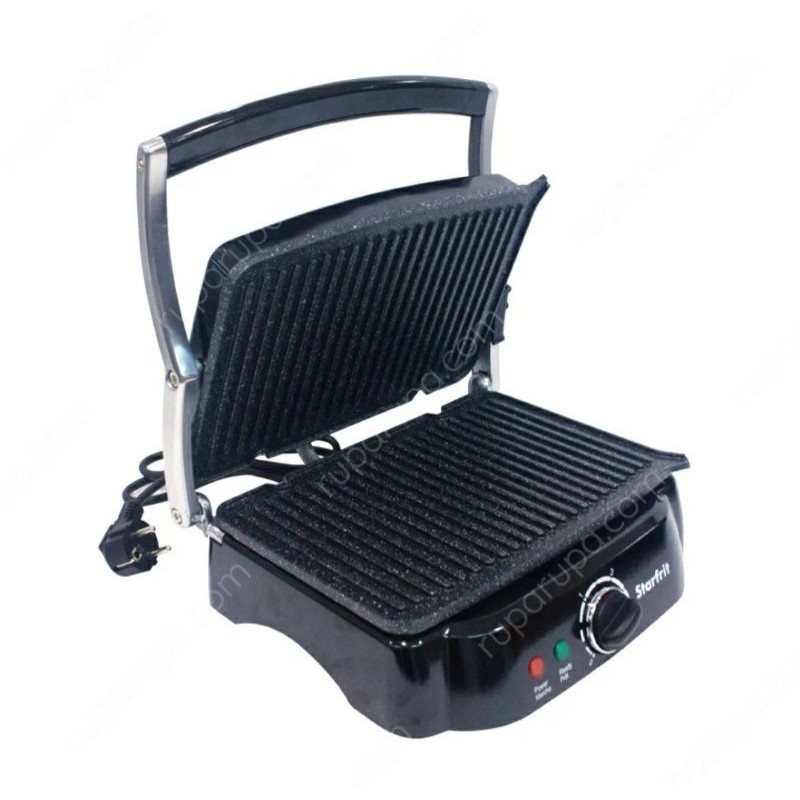 bbq grill pan kompor wajan pemanggang listrik starfrit panini the rock