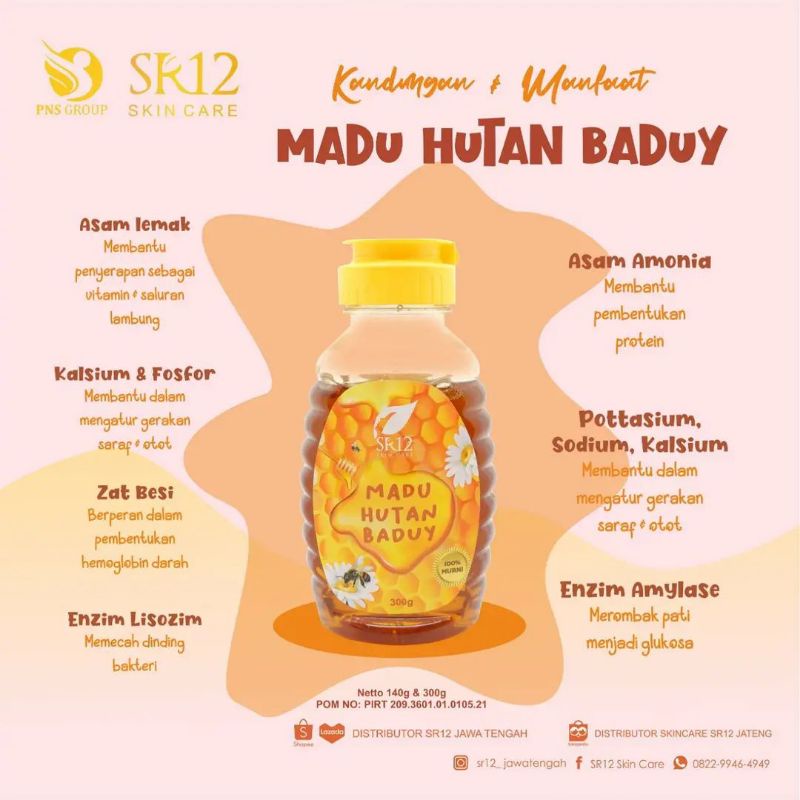 

Madu hutan Baduy SR12