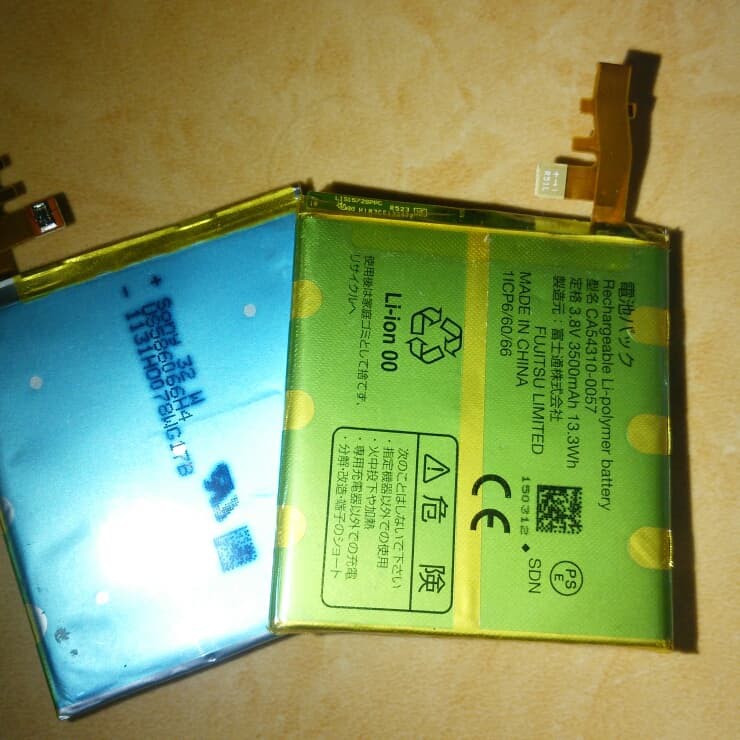 Baterai Fujitsu Arrows F 02g F02g Hijau Muda Shopee Indonesia