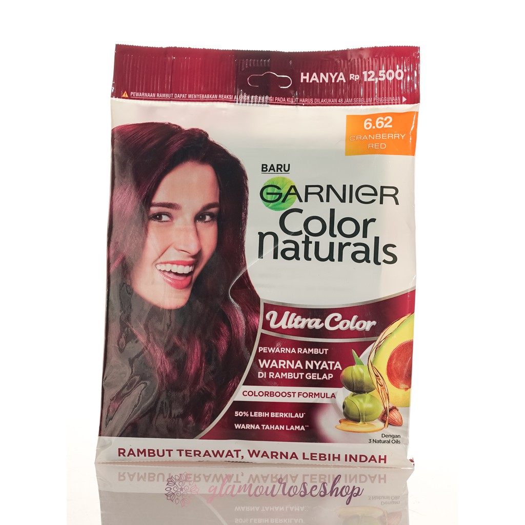 ❤️Glamouroseshop❤️ Garnier Color Naturals Sachet Garnier Ultra Color Pewarna Rambut Cat Rambut Semir  Garnier Men Shampoo Sachet