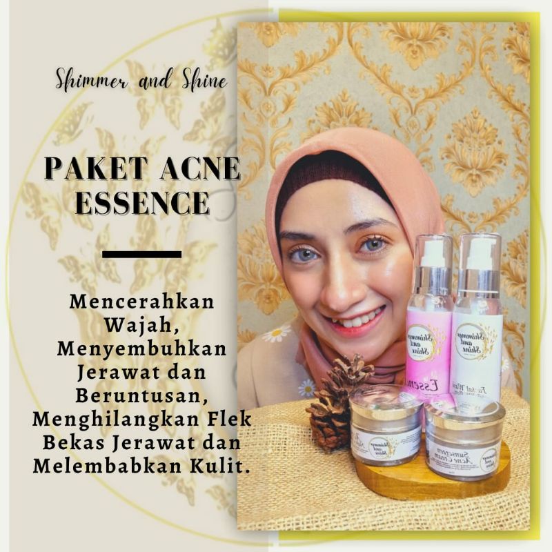 Paket Acne Essence Shimmer and shine
