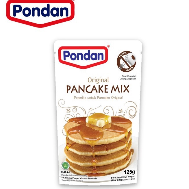 

PONDAN PANCAKE ORIGINAL MIX 125 GR