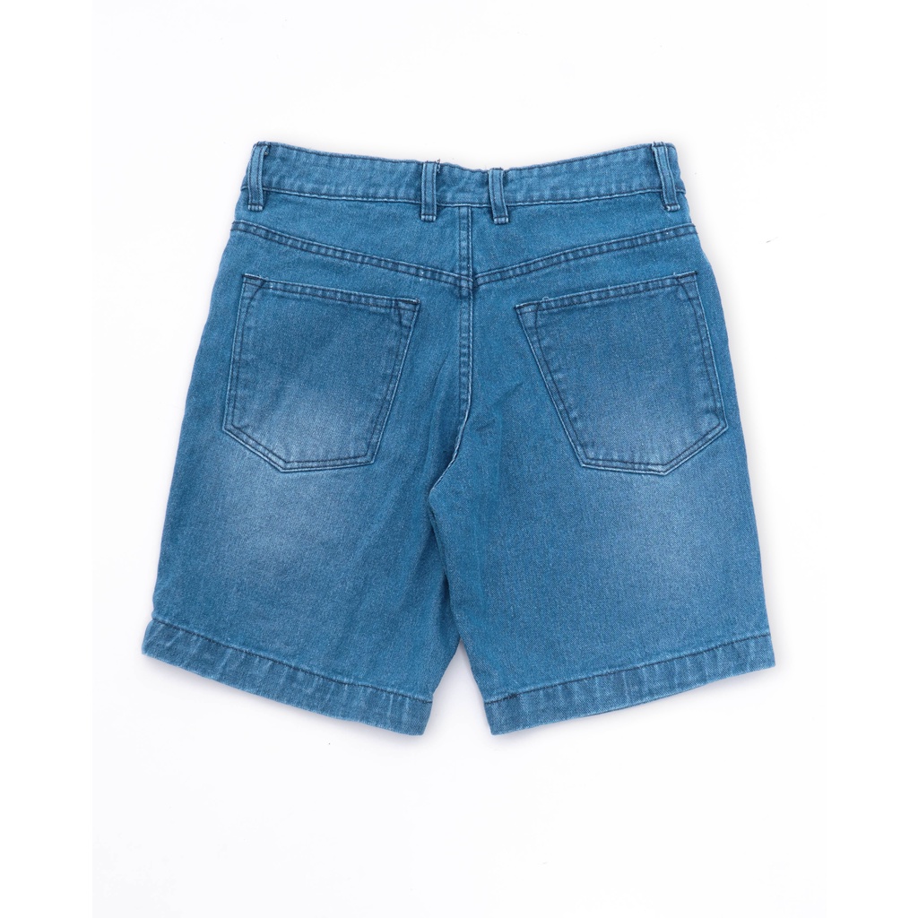 PLAIN Short Denim Washed - Classic Blue Washed