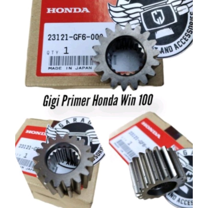 Gigi gir Gear primer Premier primary gigi nanas Honda Win - win 100 Original JAPAN Distributor Spare