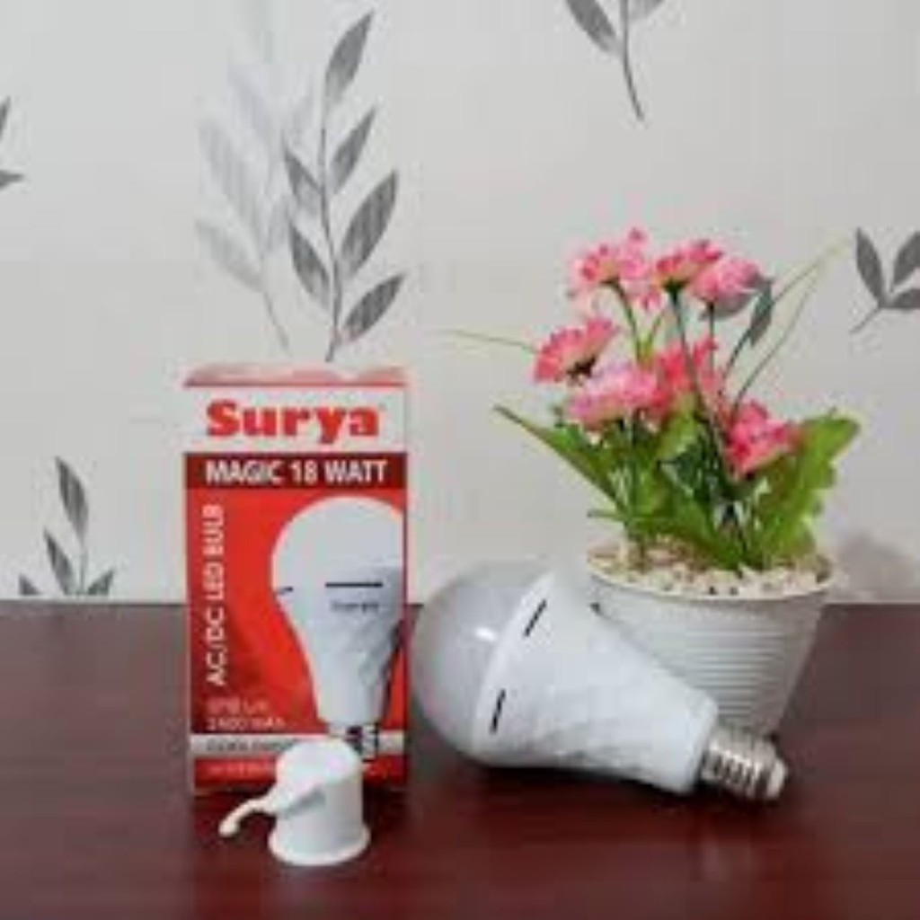 LAMPU EMERGENCY LED BULD SURYA MAGIC 18 WATT LAMPU EMERGENCY MURAH