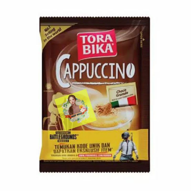 

TORA BIKA KOPI SUSU/MOKA/CAPPUCINO SACHET