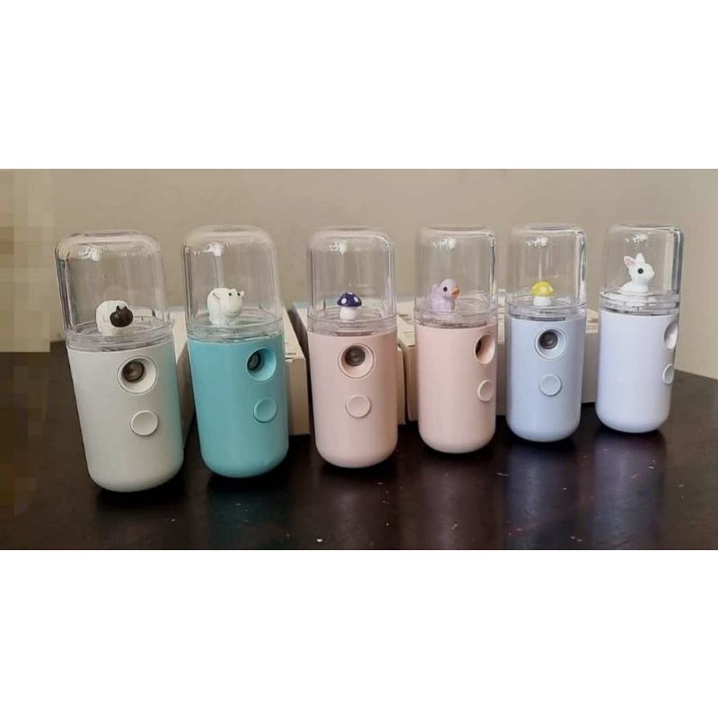 [ ECER ] NANO SPRAY MIST SPRAY PORTABLE KARAKTER / PERAWATAN WAJAH