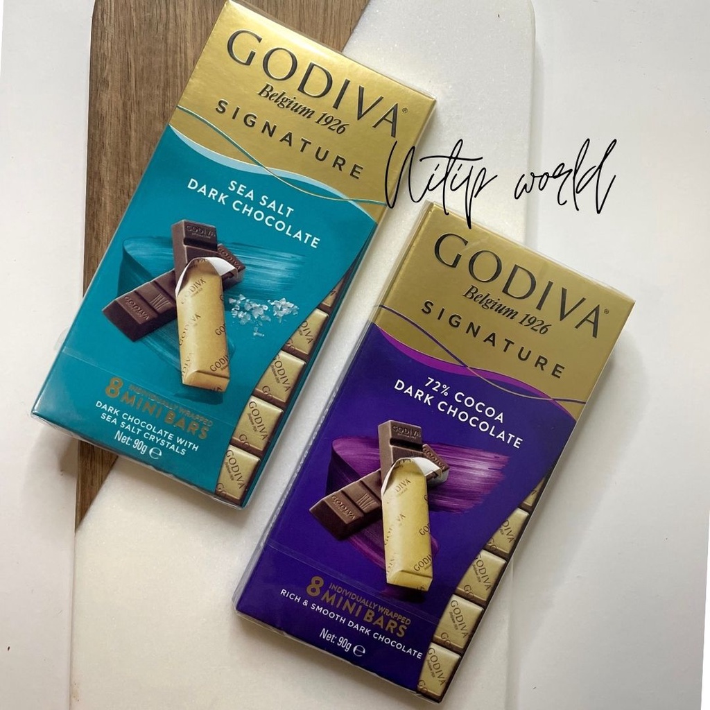 Jual Godiva coklat turki Signature 8 Mini Bars Shopee Indonesia