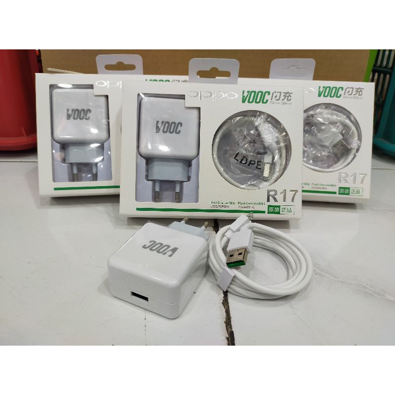 Charger cas casan oppo R17 ori type C support VOOC Hp oppo fast charging