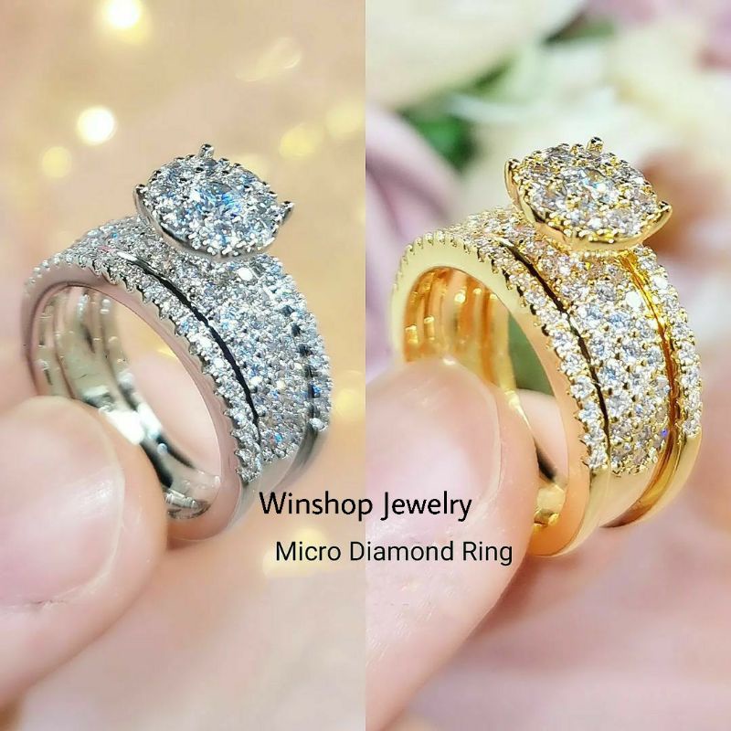Cincin Swarovski Cincin Berlian Cincin Perak Silver Wanita Cincin Emas Wanita Cincin Swaroski Berlia