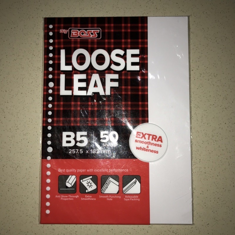 

loose leaf big boss