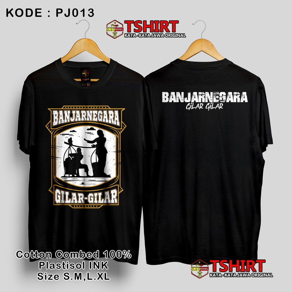 Kaos Banjarnegara Gilar Gilar | Kaos Distro Banjarnegara