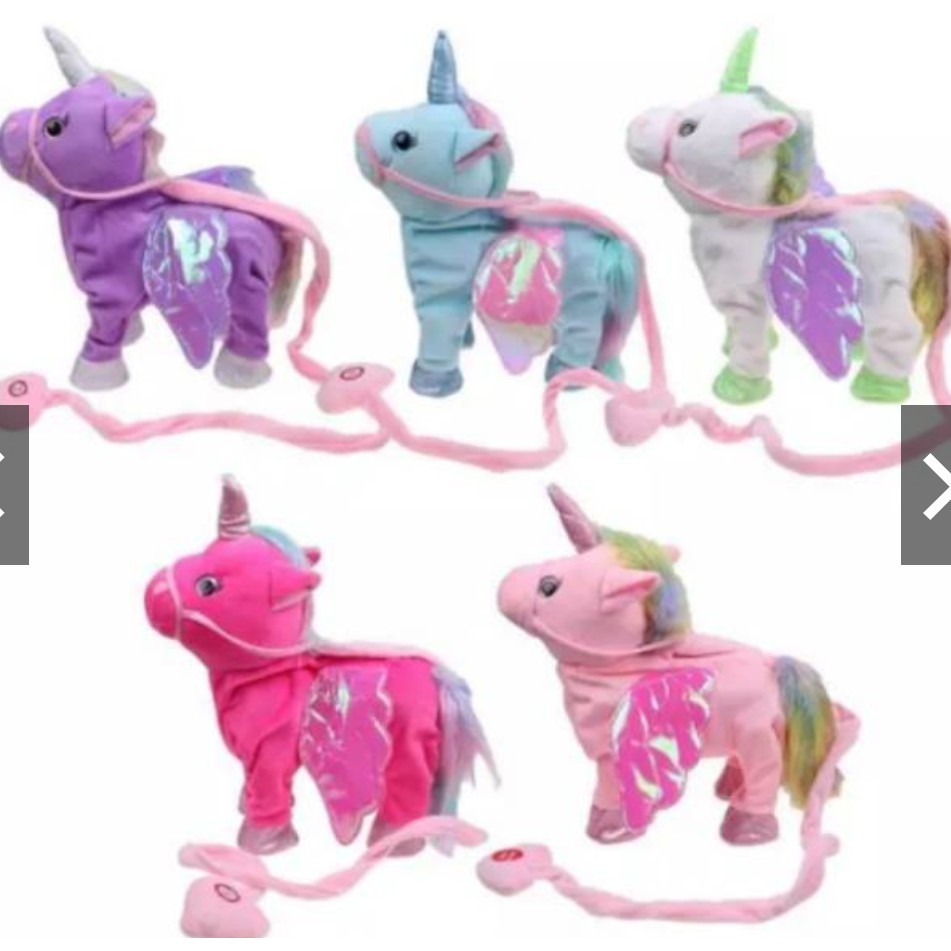 BONEKA UNICORN MUSIK BERJALAN &amp; BERGOYANG DAN NYANYI / BONEKA KUDA PONY BERNYANYI MAINAN ANAK