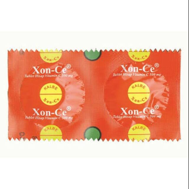 Xon-ce Tablet Hisap Vitamin C Xon Ce Xonce
