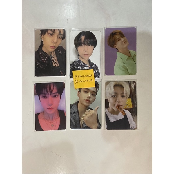 [BACA DESC] NCIT Doyoung Johnny Night Day Ver, Jeno Cafe Bene SG21, Lucas Past Sticker ver