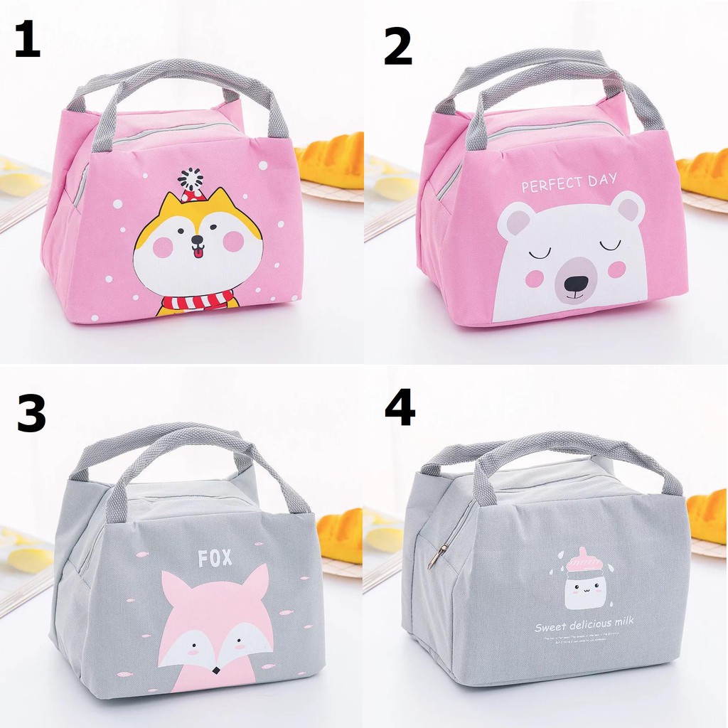 Tas Lunch Box Model Kartun Unik