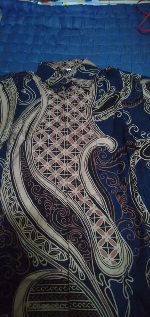 Kemeja Batik Lengan Panjang Baju Bapak Atasan Kantor Batik Cowok Murah Jumbo Batik Pekalongan