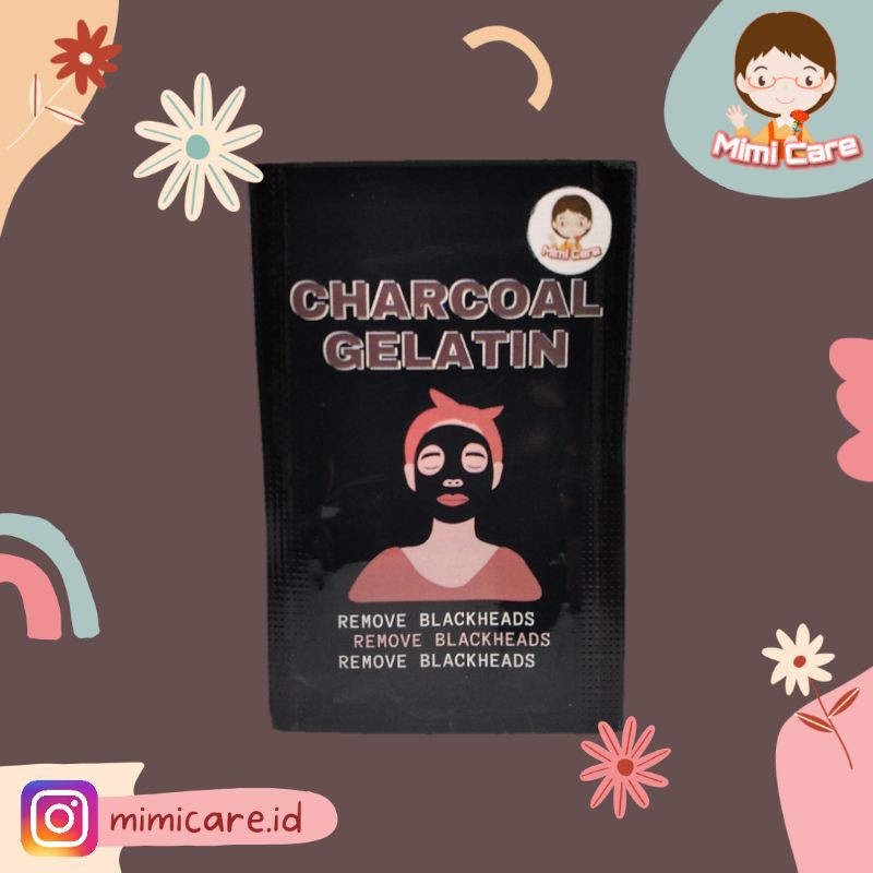 [COD] MASKER KOMEDO | MASKER CHARCOAL | MASKER GELATIN