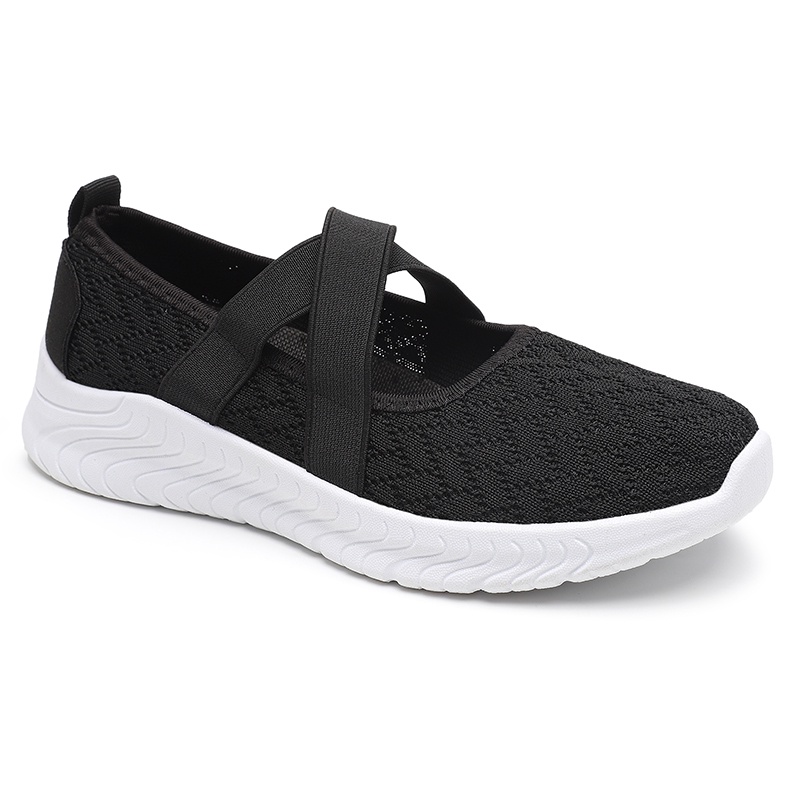 Sepatu Import Wanita 2022 Baru Sepatu Model Flat Silang Fashion Sneakers GA5605