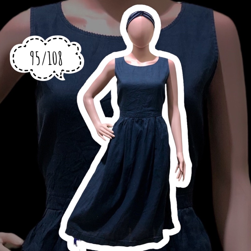 Dress Korean Vintage Premium Edisi 2 | Dress Bohemian | Dress Sabrina-14 Uniqlo