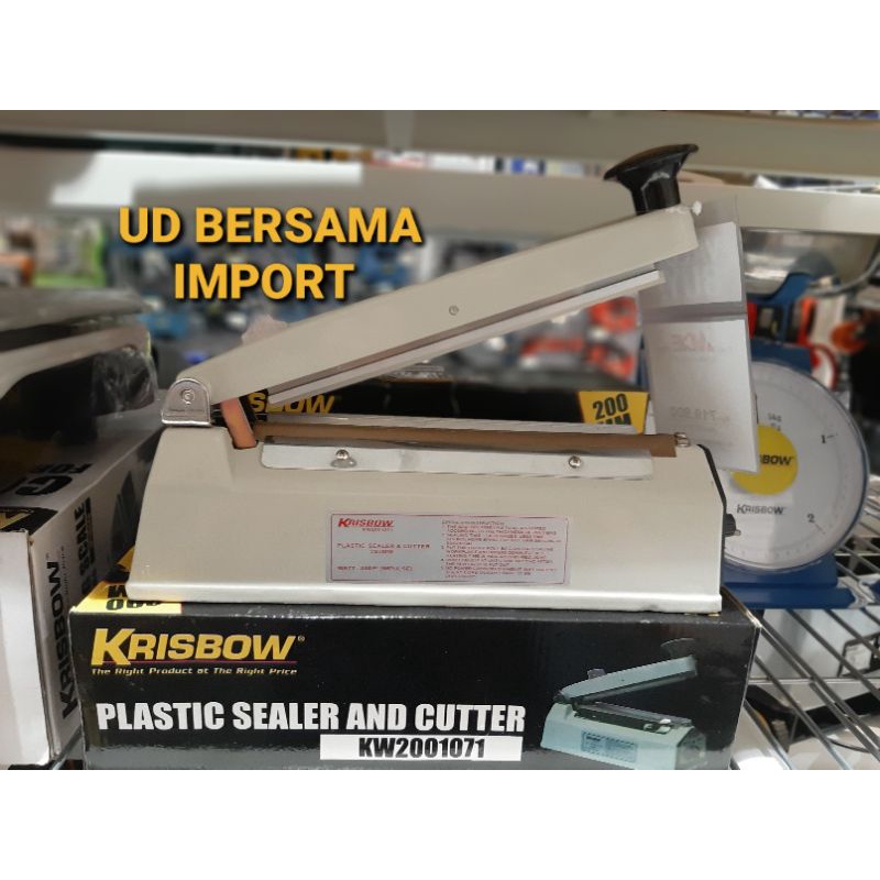 krisbow mesin sealer plastik sealer cutter plastik ORIGINAL KRISBOW