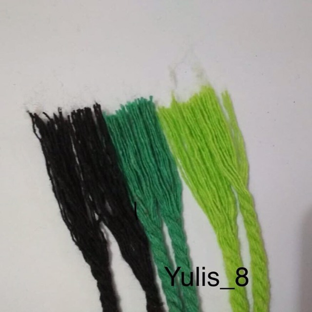 Benang katun premium warna/tali macrame size 4mm