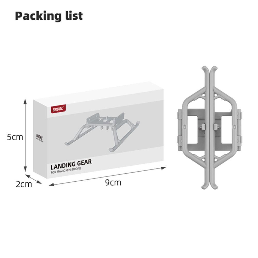 Preva Landing Gear Height Extender Kit Pelindung Dipanjangkan Kaki Tinggi