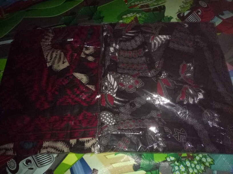 Kemeja Batik Pria Lengan Panjang Baju Batik Size M L Xl Xxl Bswart Batik Hrb02